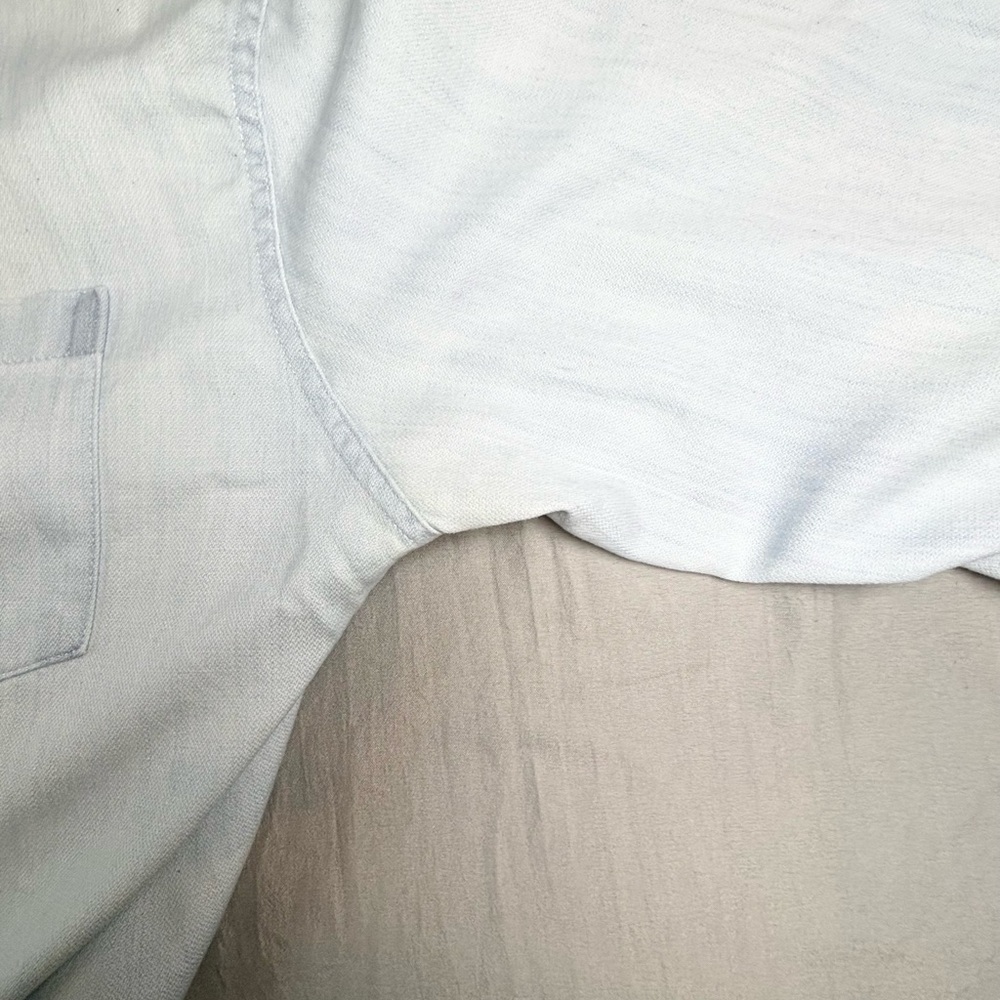 Frank & Eileen‎ Luke Shirt Chambray Button Up Men’s Small Blue - Picture 16 of 16